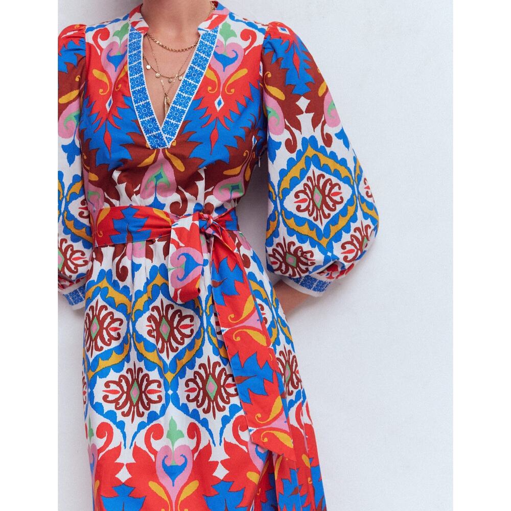 Boden Octavia Cotton Dress NWT - Picture 3 of 6